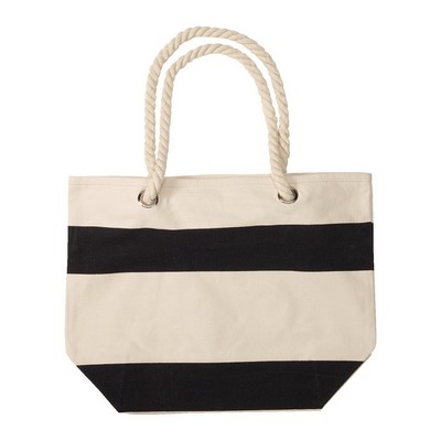 Cotton Canvas Beach Tote
